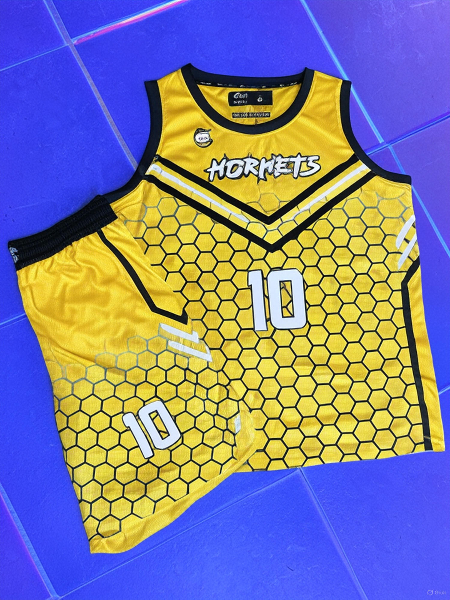 Hornets Custom Basketball Uniform